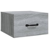 Furnova Stenska nočna omarica siva sonoma 35x35x20 cm, (21925777) | Shoptok.si