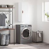 Maison Chic Stenska omarica - Zidna omarica bela 34,5x34x90 cm iu463, (22063270) | Shoptok.si