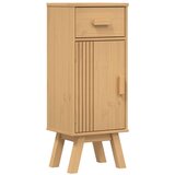 Kabinet za pohranu u kupaonici 35x30x90 cm od masivnog drva borovine | shoptok.hr