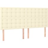  Krevet s oprugama i madracem krem 180x200 cm od umjetne kože | shoptok.hr