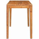  Stol za objedovanje Smeđa 110 x 55 x 76 cm Čvrsto drvo akacije | Eponuda.com