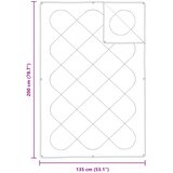  Set deka s jastukom 2 kom. Bijelo Mikrofibra | shoptok.hr
