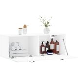  Zidni ormarić bijeli 100 x 36,5 x 35 cm od konstruiranog drva | shoptok.hr