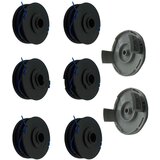 INF Združljiv nadomestni set RAC123 Trimmer Spool ×6 + RAC122 Cover ×2 za Ryobi, (5000078610) | Shoptok.si
