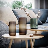 AmeliaHome Zelena steklena vaza (višina 15 cm) Lanate – | Shoptok.si