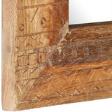 vidaXL Ručno izrezbareno ogledalo 50 x 50 x 11 cm masivno drvo manga | shoptok.hr