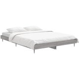  Okvir kreveta siva boja hrasta 135 x 190 cm konstruirano drvo | Eponuda.com