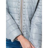 Miss Forever Jacket decorated with studs gray | shoptok.hr