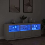 vidaXL Komoda s LED svjetlima bijela 181 5x37x67 cm | shoptok.hr