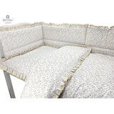 MimiNu Premium posteljina za dječji krevetić 5-dijelni set - Bloom Lace | shoptok.hr