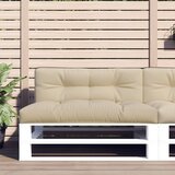 vidaXL Jastuk za palete bež 120 x 40 x 12 cm od tkanine | shoptok.hr