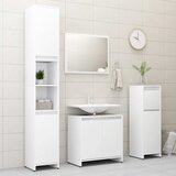  Set kupaonskog namještaja bijeli od konstruiranog drva | Shoptok.si