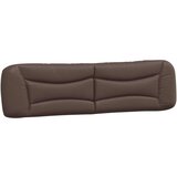  Posteljni okvir z vzglavjem rjav 200x200 cm umetno usnje, (21082008) | Shoptok.si