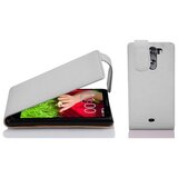 Cadorabo Ohišje, združljivo z LG G2 MINI v snežno bela - Zaščitni ovitek v obliki flipa iz teksturiranega umetnega usnja, (20562201) | Shoptok.si