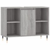 Maison Chic Kopalniška omarica - Kopalniški kabinet siva sonoma 80x33x60 cm inženirski les, (21794805) Cene