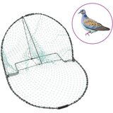 vidaXL Past za ptice zelena 40 cm jeklo | Shoptok.si