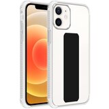 Cadorabo Ohišje, združljiv z Apple v črni barvi - zaščitni pokrov, narejen iz fleksibilnega silikona TPU z držalom in stojalo, (20596301) | Shoptok.si