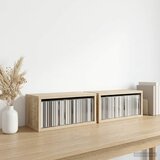  Stalak za CD-ove 2 kom. Hrast sonoma 40 x 17 x 17 cm | shoptok.hr