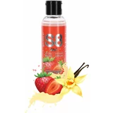 Stimul8 4in1 dessert kissable warming massage lubricant vanilla strawberry whipped cream 125ml