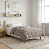  Zimska pokrivača Šonerisan Sivo-smeđa 135 x 220 cm - Sivo-smeđa 135 x 220 cm | shoptok.hr