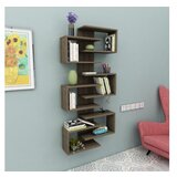 Hanah home polica za knjige lotus walnut Cene