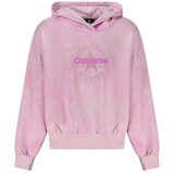 Converse hoodie dukserica za djevojčice s malim logom roza | shoptok.hr