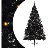  Umjetno predsvijetljeno božićno drvce Crna 240 cm PVC | shoptok.hr