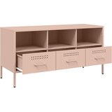 TV ormarić ružičasti 100,5 x 39 x 50,5 cm čelični | shoptok.hr