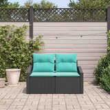  Vrtni kauč Siva 123 x 62 x 69cm poliratan | Eponuda.com
