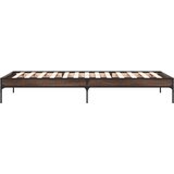  Okvir za krevet smeđi hrast 90x190 cm konstruirano drvo i metal | shoptok.hr