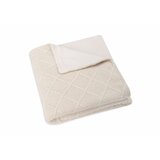 Jollein check Knit deka 100x150 cm, Oatmeal - Teddy Fleece | shoptok.hr