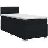  Boxspring krevet s madracem Crna 80 x 200 cm Tkanina - Crna 80 x 200 cm Dizajn linija | shoptok.hr