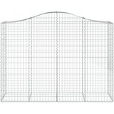  Gabionska košara s lukom 200x50x140/160 cm pocinčano željezo | Eponuda.ba