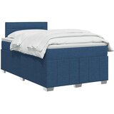  Boxspring krevet s madracem Plava 120 x 190 cm Tkanina | shoptok.hr