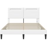  Krevetna konstrukcija Bijela 120 x 200 cm Umjetna koža | shoptok.hr