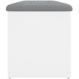  Klupa za odlaganje bijela 102x42x45 cm inženjerski drvo | Eponuda.ba