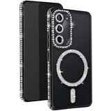 AVIZAR Diamantno ohišje za Samsung Galaxy S23 MagSafe Contour Strass, Črna, (5000010827) | Shoptok.si