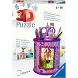 Ravensburger Puzzle - 3D Puzzle Organizer - Lonček za pisala z motivom konja, 54 delov Cene