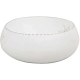 Nadgradni Nadpultni umivalnik bel ovalen 59x40x15 cm keramika | Shoptok.si