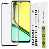 Techsuit 111D zaščitno steklo s polnim premazom in lepilom za Realme C67 4G – črno | Shoptok.si