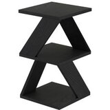 Hanah home pomoćni stočić albeni black wooden | ePonuda.com