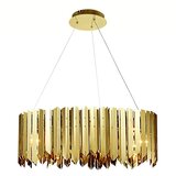 Toolight Stropna svjetiljka sa staklenom kuglom APP1764-8CP metal GOLD | shoptok.hr