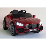 Mercedes 919 - crveni auto na akumulator sa kožnim sedištem i mekim gumama + funkcija ljuljanja Cene'.'