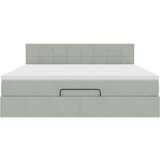  Otomanski krevet s madracem&amp LED 180x200cm baršunasti | shoptok.hr