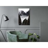  Slika - Fog Over Huang Shan (1 Part) Vertical 80x120 | shoptok.hr
