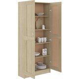 Ormarić za knjige boja hrasta sonome 82,5x30,5x185,5 cm iverica | shoptok.hr