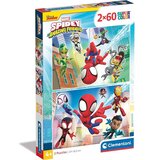 Clementoni Disney Spidey 2x60-delni Supercolor sestavljanka - | Shoptok.si