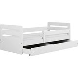 HAPPYKIDS OTROKA POSTELJA TED 180X80 (VE BARV)-Bela | Shoptok.si