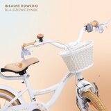  Dječji bicikl Flower 14" maslačak bijelo-bež | shoptok.hr