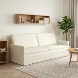 SOFA za 3 osobe Krem 220 x 81 x 82 cm Kordura tekstil Slike